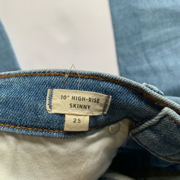 Madewell 10” high rise skinny jeans - Picture 7 of 12